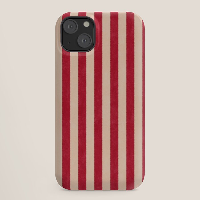 STRIPES 001 L - Tomato iPhone Case