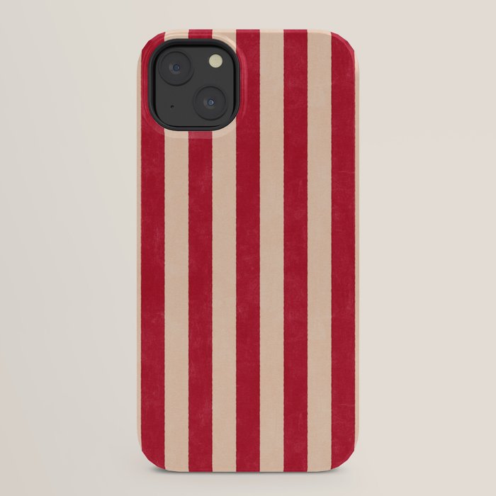 STRIPES 001 L - Tomato iPhone Case
