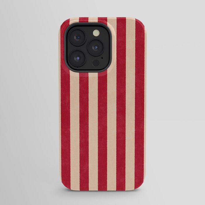 STRIPES 001 L - Tomato iPhone Case