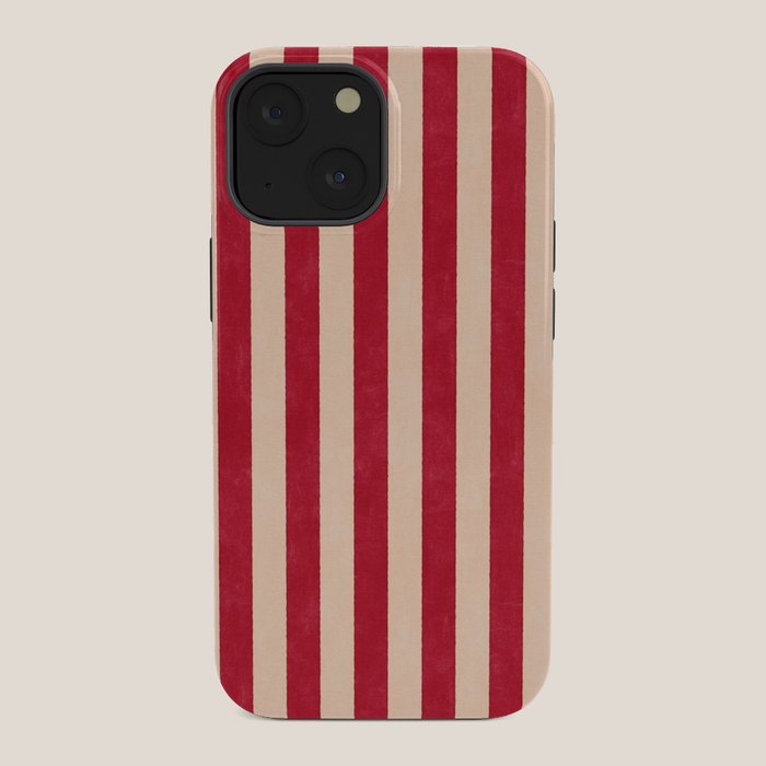 STRIPES 001 L - Tomato iPhone Case