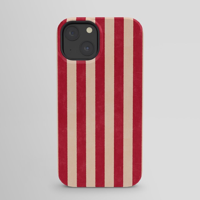 STRIPES 001 L - Tomato iPhone Case