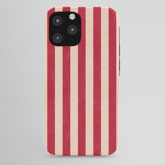 STRIPES 001 L - Tomato iPhone Case