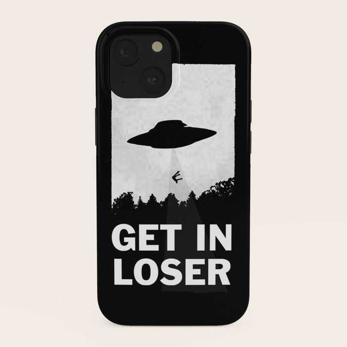 Get In Loser iPhone Case