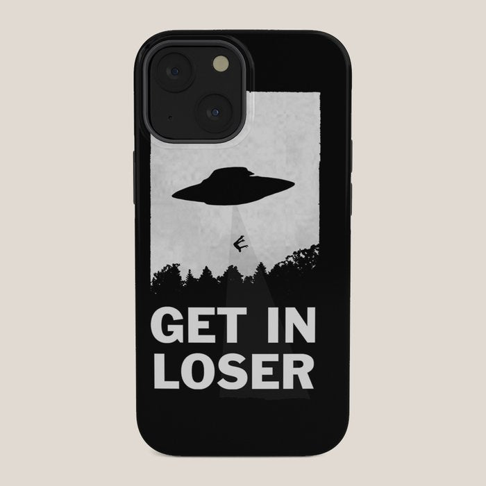 Get In Loser iPhone Case