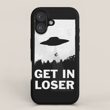 Get In Loser iPhone Case