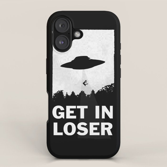 Get In Loser iPhone Case