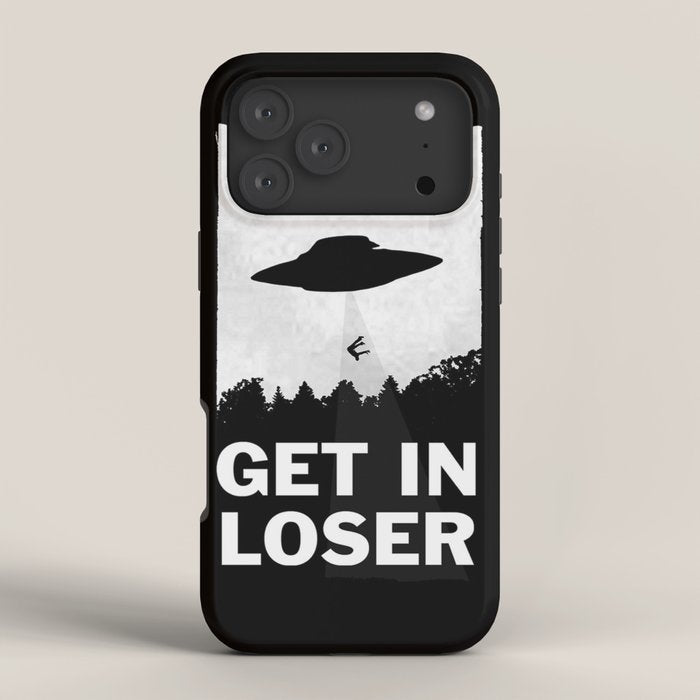 Get In Loser iPhone Case