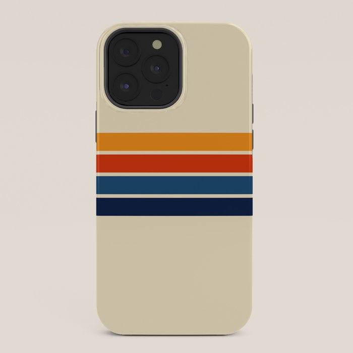 Classic Retro Stripes iPhone Case