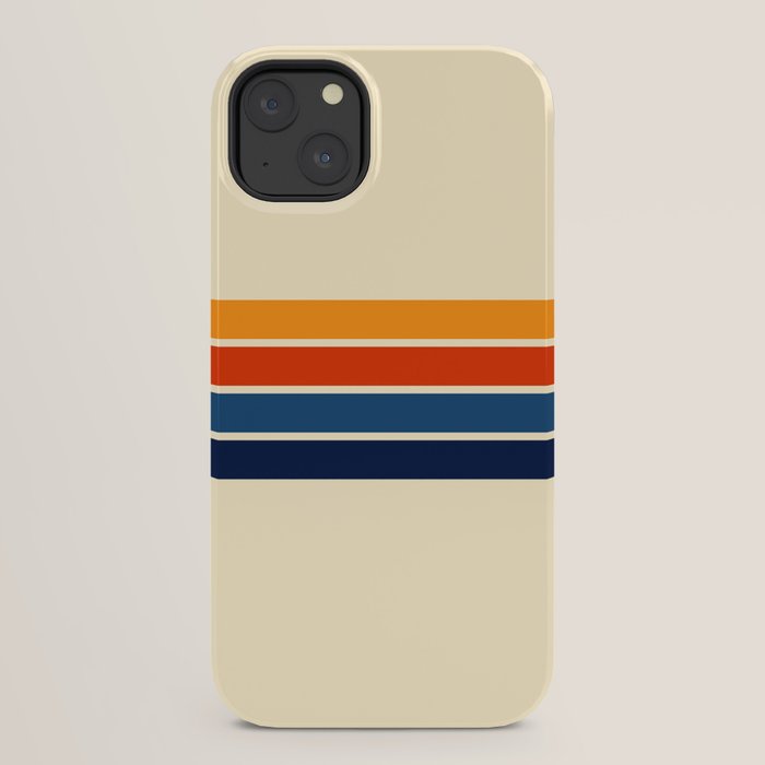 Classic Retro Stripes iPhone Case