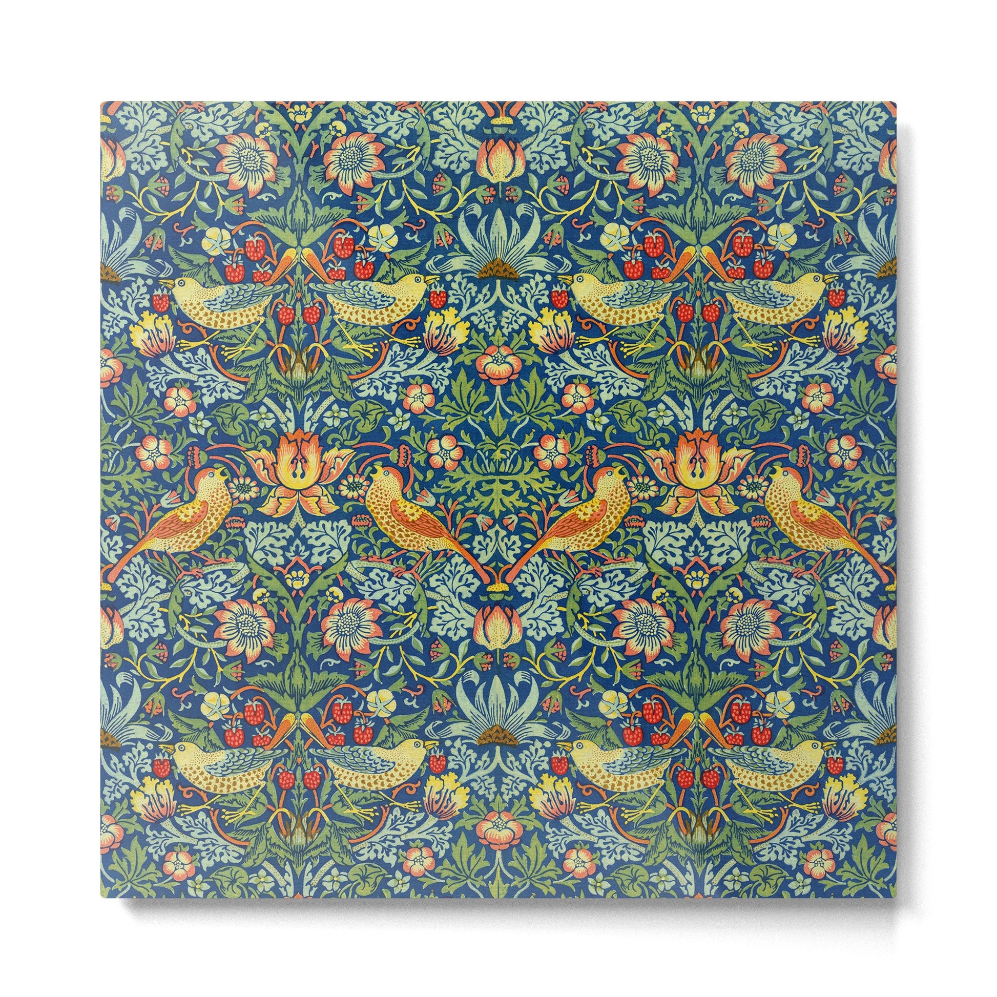 William Morris "Strawberry Thief" 11. Metal Print