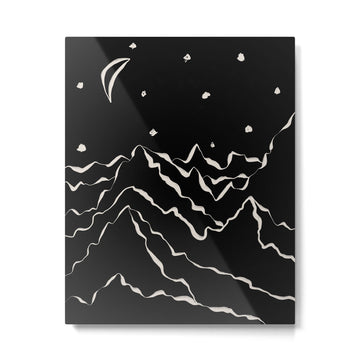Mountain know the secret II Metal Print