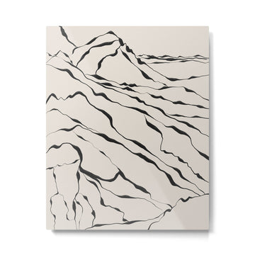 Mountain know the secret III Metal Print