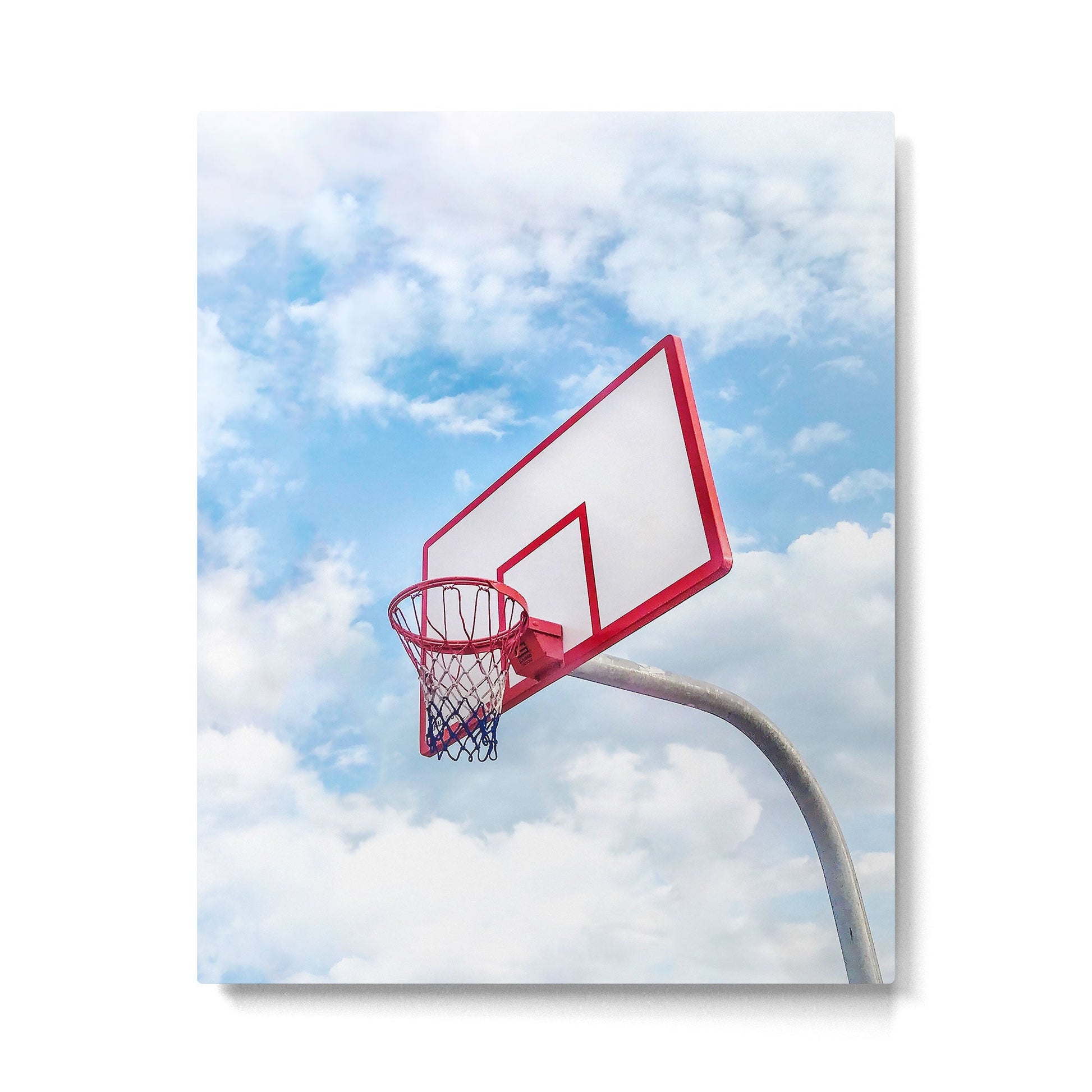 Basketball Court | Venice Beach, Los Angeles, California Metal Print