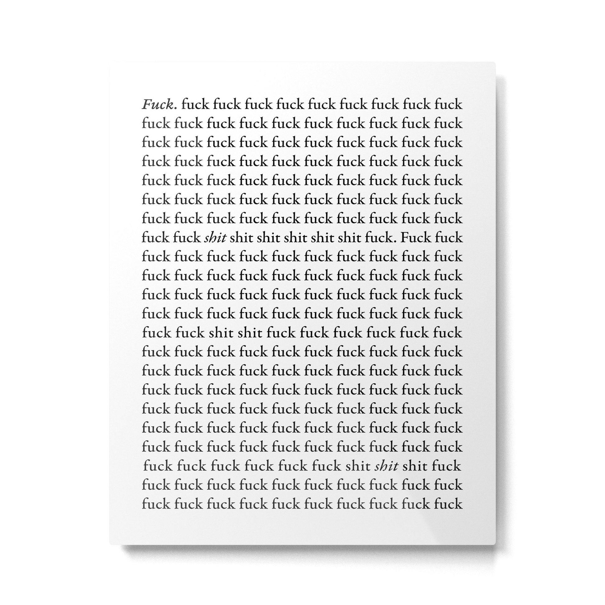 Daily Journal Metal Print