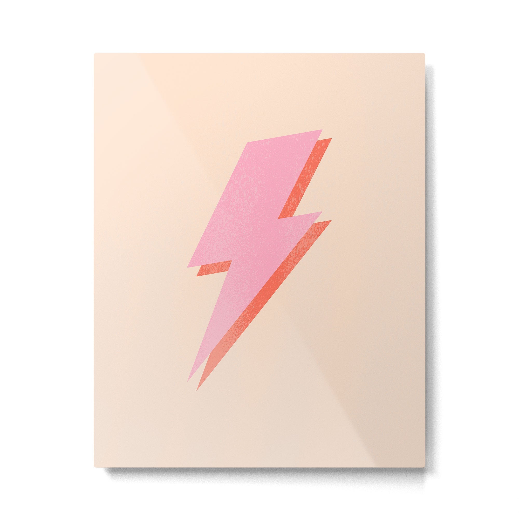 Thunderbolt: The Peach Edition Metal Print