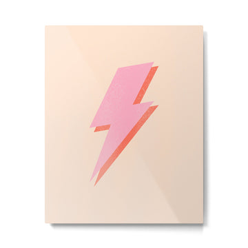 Thunderbolt: The Peach Edition Metal Print