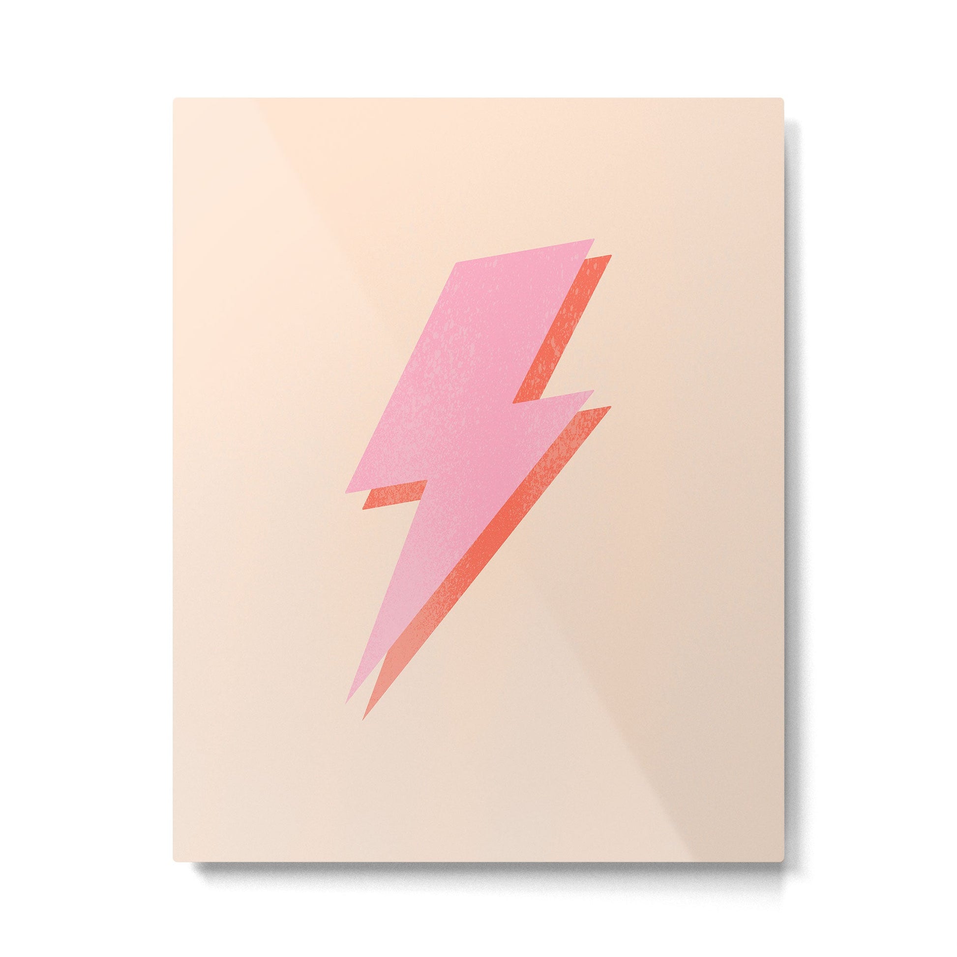 Thunderbolt: The Peach Edition Metal Print