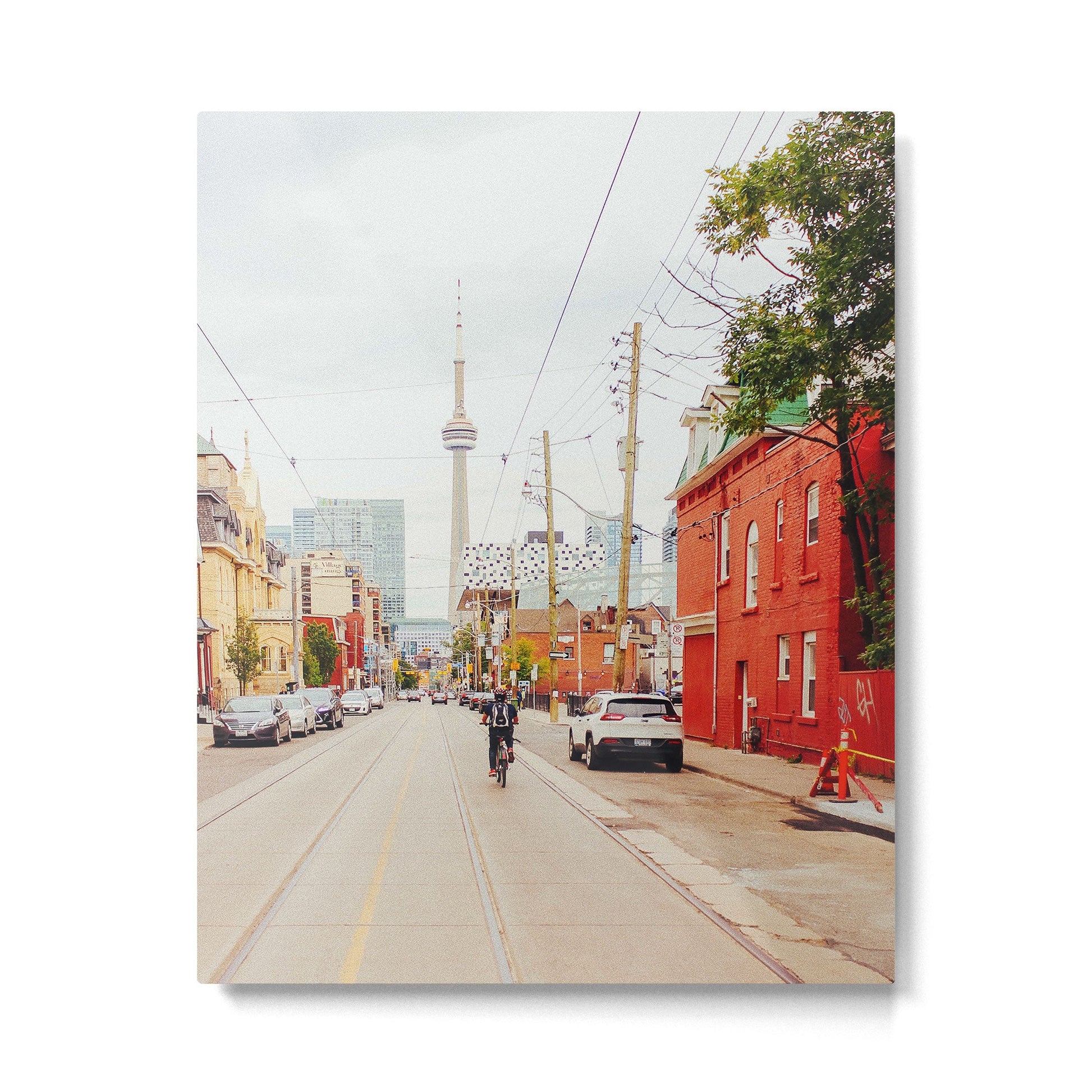 Vintage Toronto CN Tower Metal Print