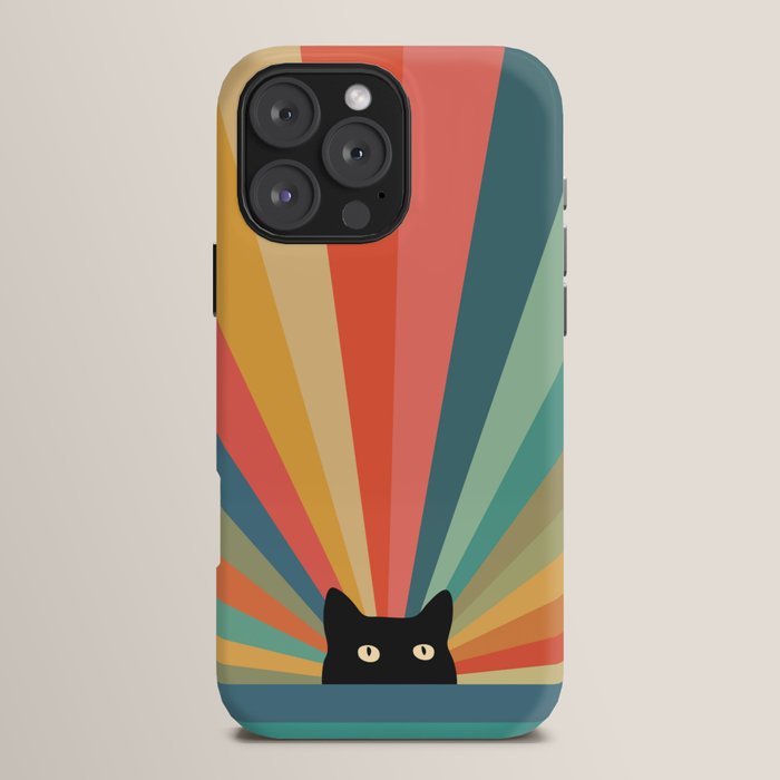 Cat Landscape 165C iPhone Case