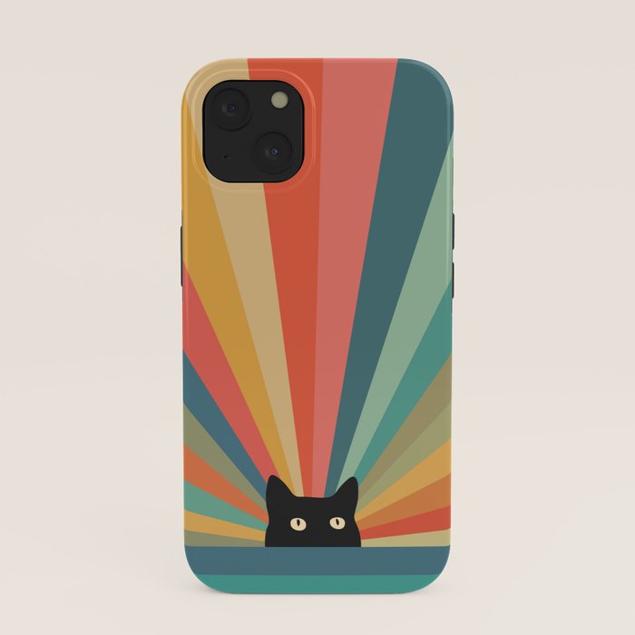 Cat Landscape 165C iPhone Case
