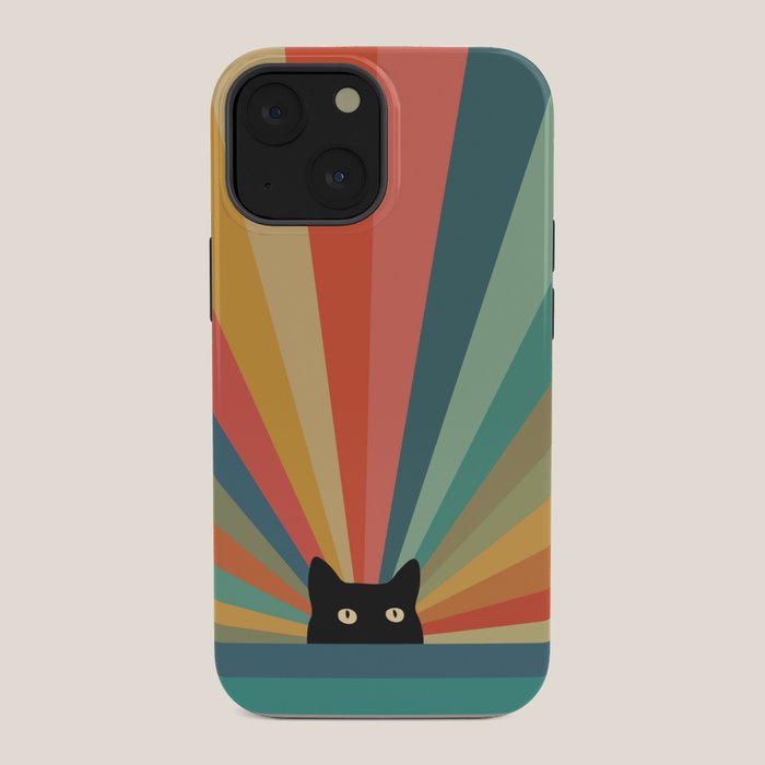 Cat Landscape 165C iPhone Case