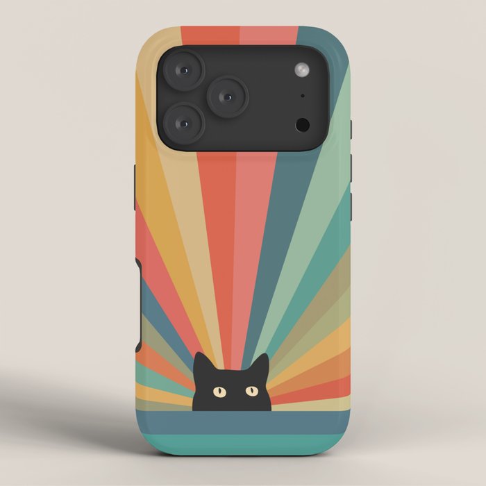 Cat Landscape 165C iPhone Case