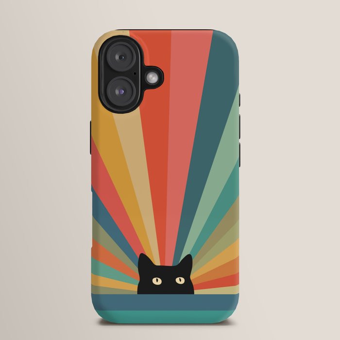 Cat Landscape 165C iPhone Case