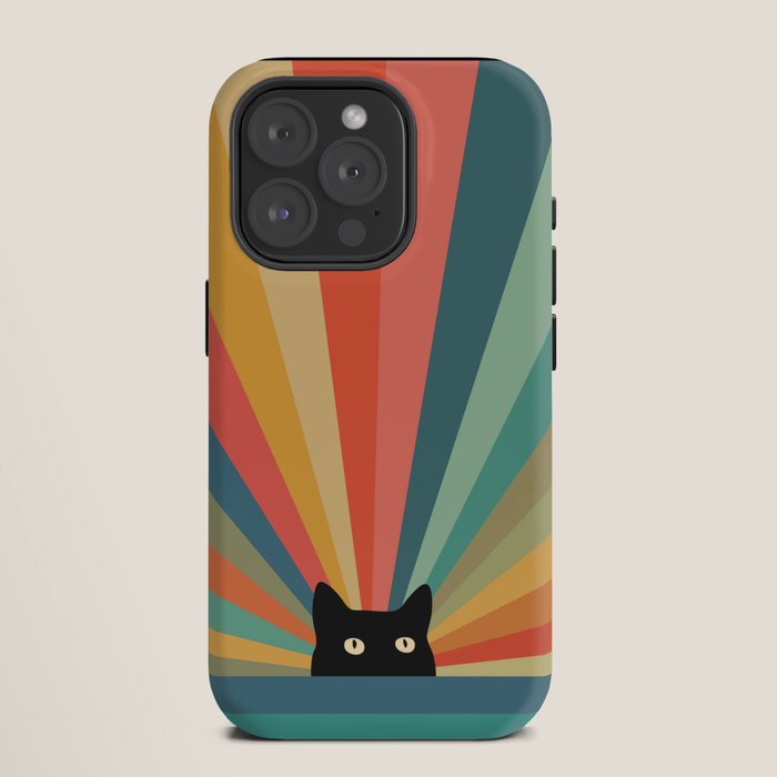 Cat Landscape 165C iPhone Case