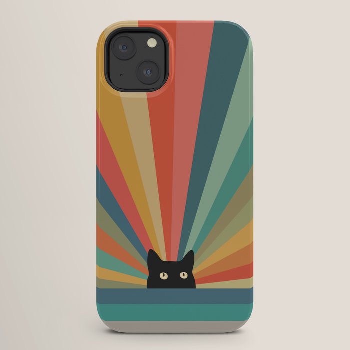 Cat Landscape 165C iPhone Case