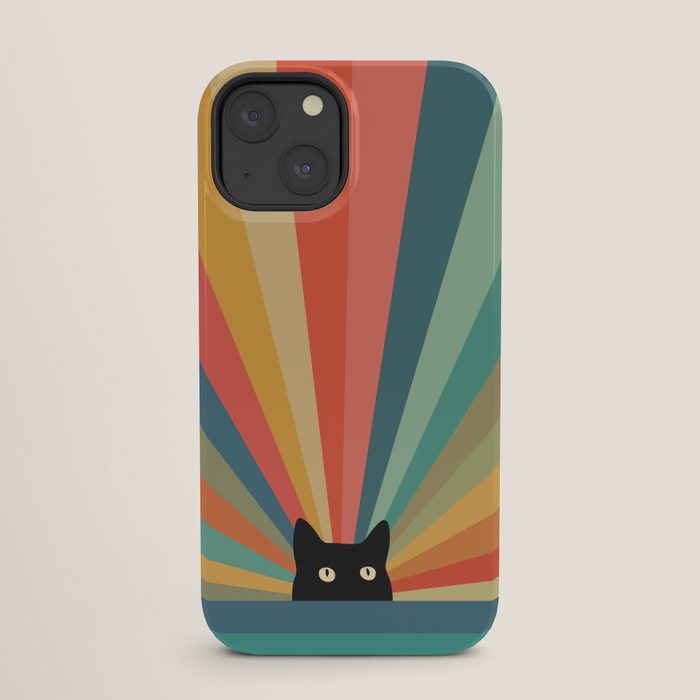 Cat Landscape 165C iPhone Case