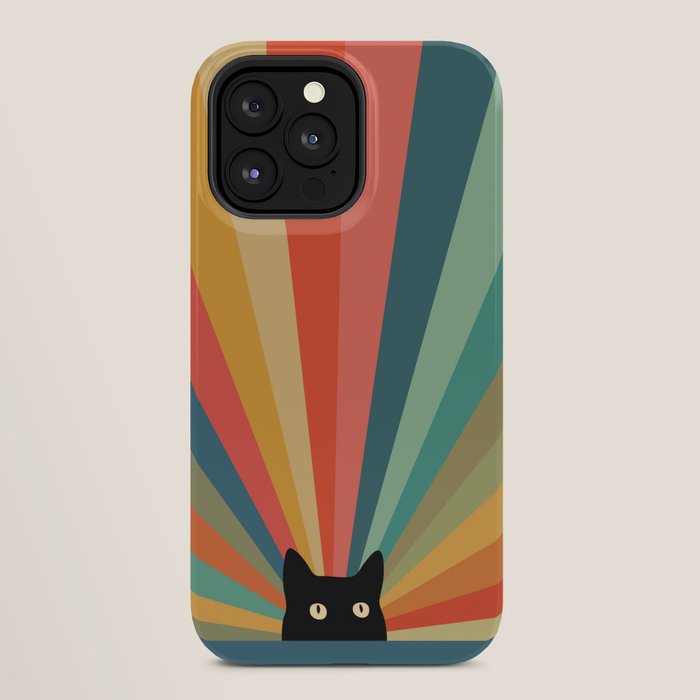 Cat Landscape 165C iPhone Case