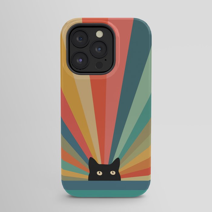 Cat Landscape 165C iPhone Case