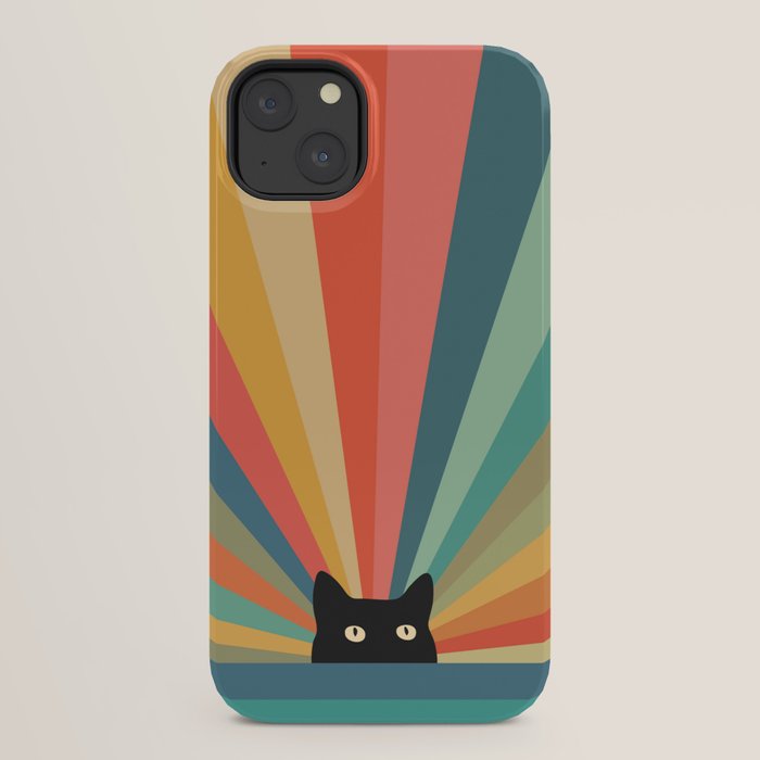 Cat Landscape 165C iPhone Case