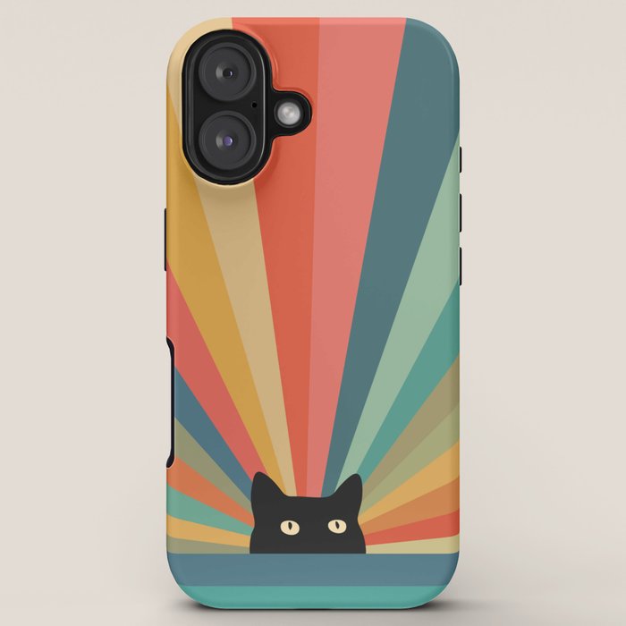 Cat Landscape 165C iPhone Case