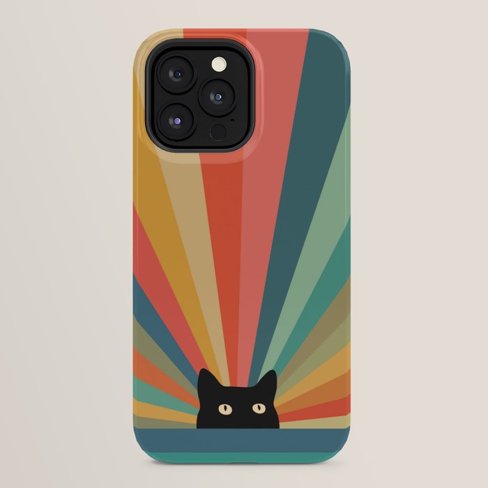 Cat Landscape 165C iPhone Case