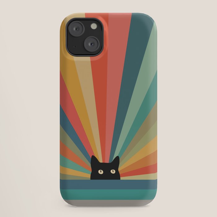 Cat Landscape 165C iPhone Case