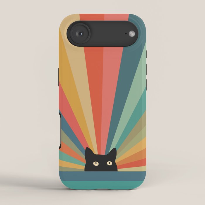 Cat Landscape 165C iPhone Case