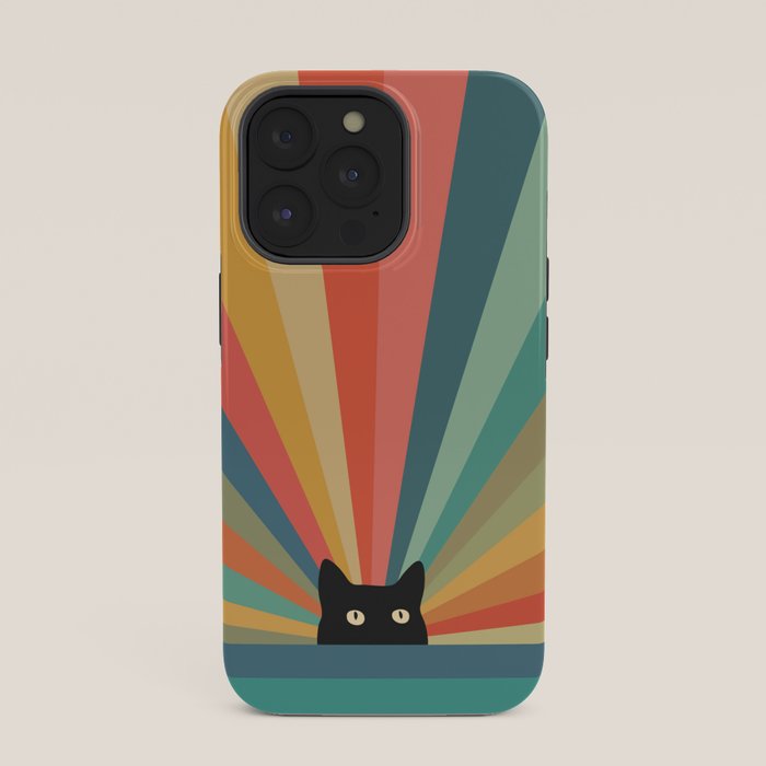 Cat Landscape 165C iPhone Case