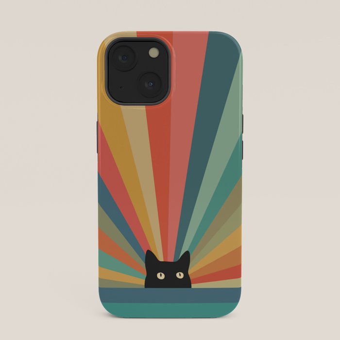 Cat Landscape 165C iPhone Case