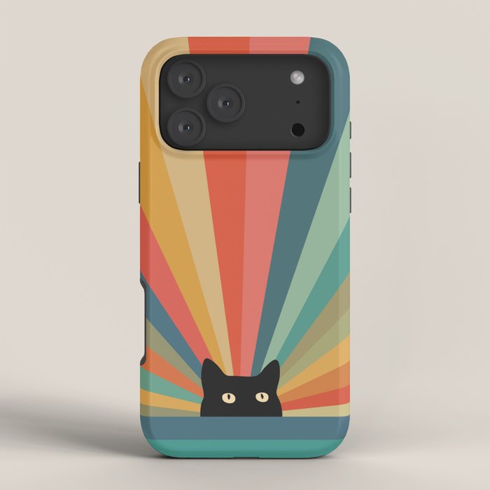 Cat Landscape 165C iPhone Case