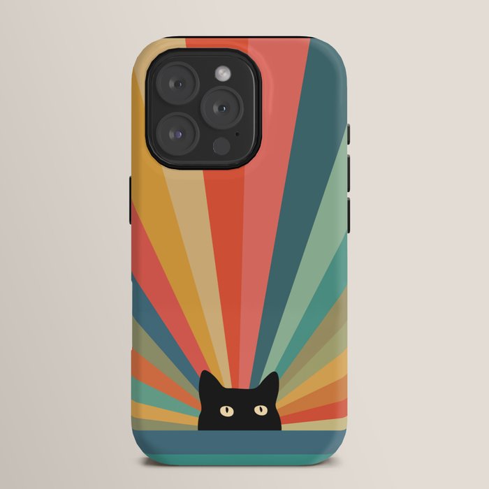 Cat Landscape 165C iPhone Case
