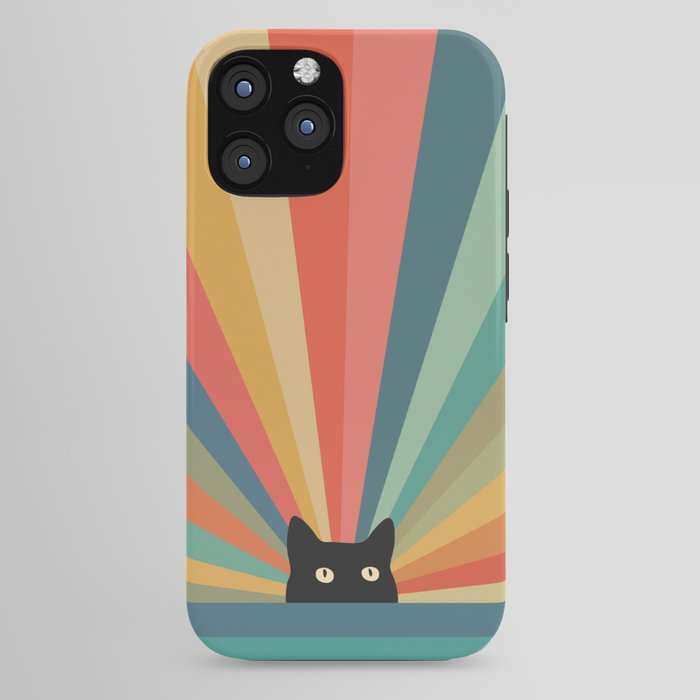 Cat Landscape 165C iPhone Case