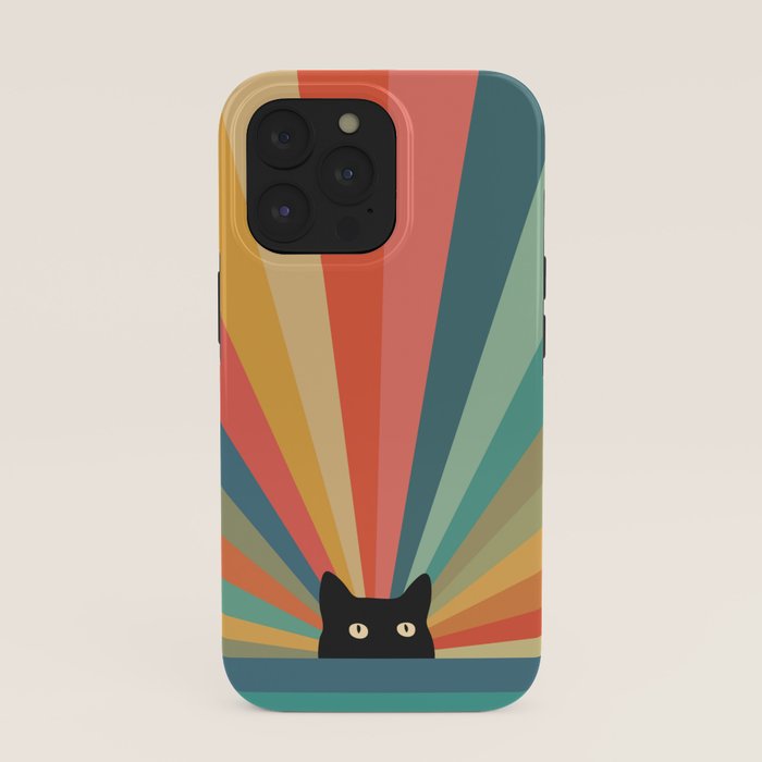 Cat Landscape 165C iPhone Case