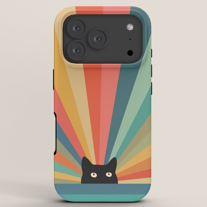 Cat Landscape 165C iPhone Case