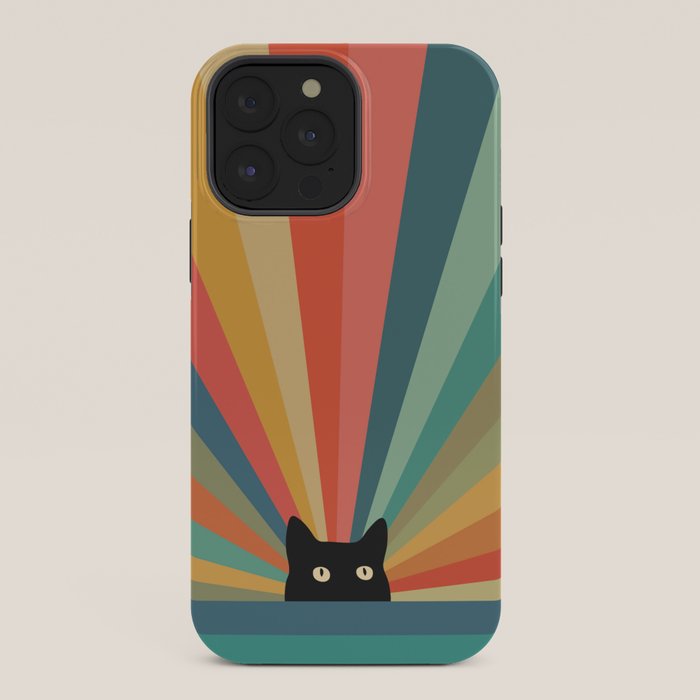 Cat Landscape 165C iPhone Case