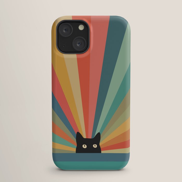 Cat Landscape 165C iPhone Case