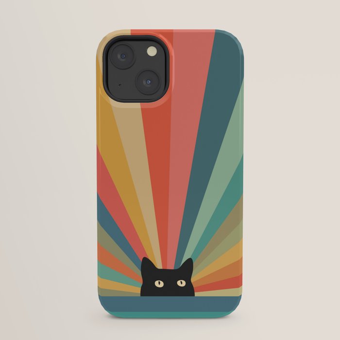 Cat Landscape 165C iPhone Case