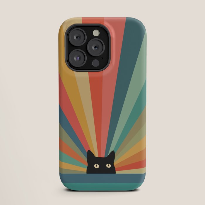 Cat Landscape 165C iPhone Case