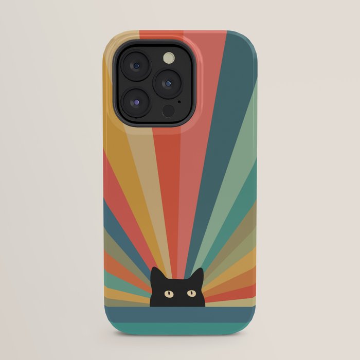Cat Landscape 165C iPhone Case