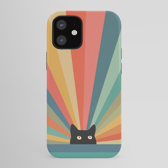 Cat Landscape 165C iPhone Case